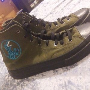 Paul Smith Dino hi tops Green